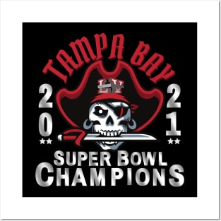 Tampa Bay Football Champions Posters and Art